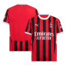 PUMA MEN'S AC MILAN 2024/25 HOME JERSEY RED/BLACK