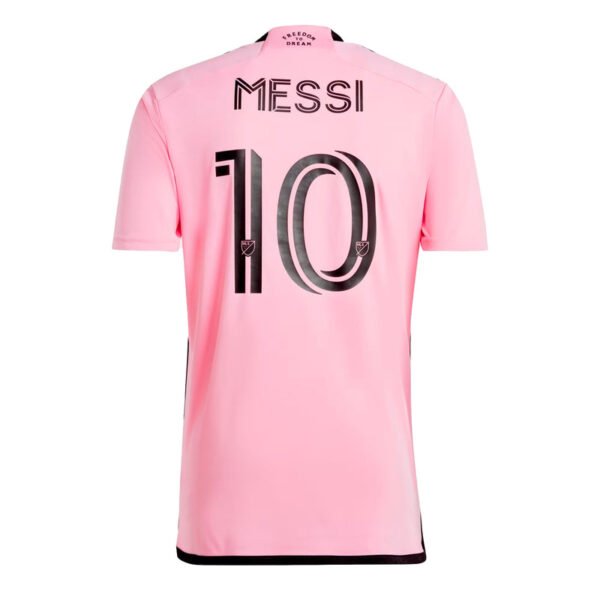ADIDAS MEN'S INTER MIAMI 2024/25 HOME JERSEY W/ MESSI #10 PRINTING - Image 3