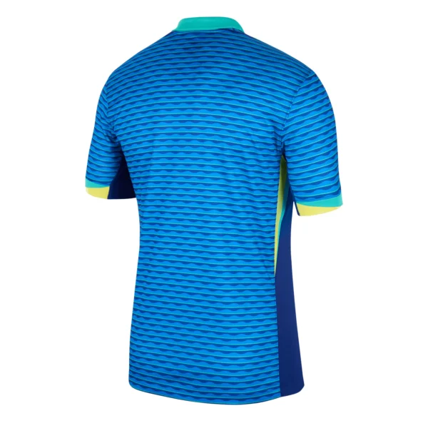 Nike Men's Brazil 2024/25 Away Jersey Blue/Green - Image 2