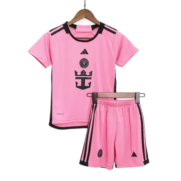 Inter Miami CF Home Kids Soccer Jerseys Full Kit 2024 - Image 7