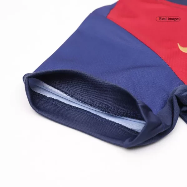 Barcelona Home Jersey Kit 2024/25 Kids(Jersey+Shorts) - Image 4