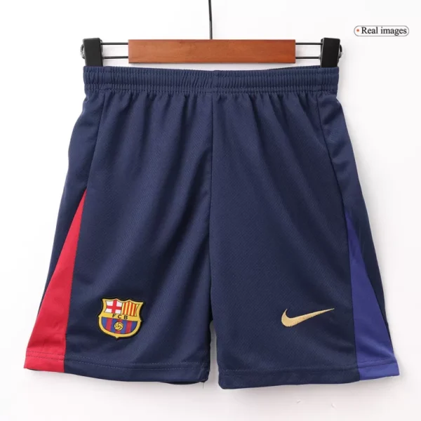 Barcelona Home Jersey Kit 2024/25 Kids(Jersey+Shorts) - Image 13