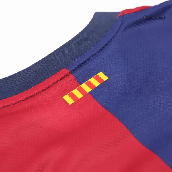 Barcelona Home Jersey Kit 2024/25 Kids(Jersey+Shorts) - Image 6