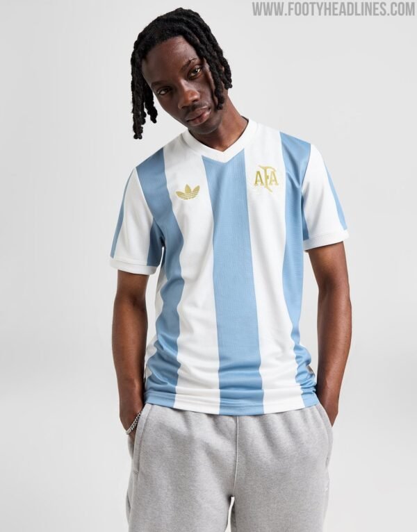 2024 Argentina National 50Th Anniversary Edition Soccer Jersey - Image 6