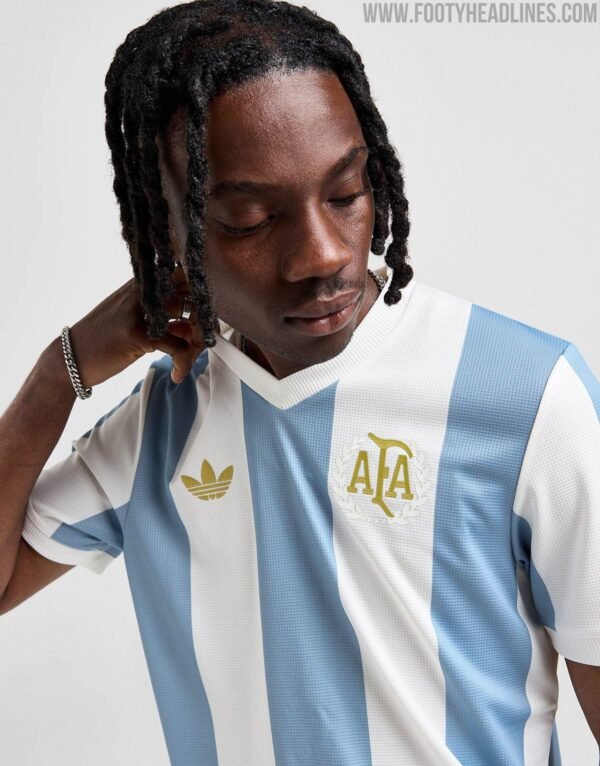 2024 Argentina National 50Th Anniversary Edition Soccer Jersey - Image 5