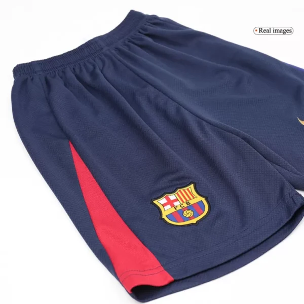 Barcelona Home Jersey Kit 2024/25 Kids(Jersey+Shorts) - Image 19