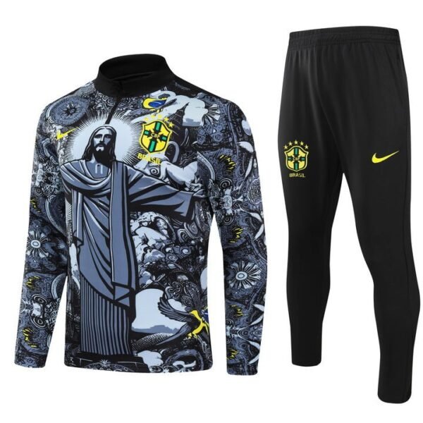 24/25 Brazil "Jesus" Premium Tracksuit - Image 2