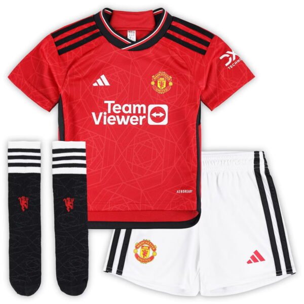 23/24 Kids Man U Home Kit