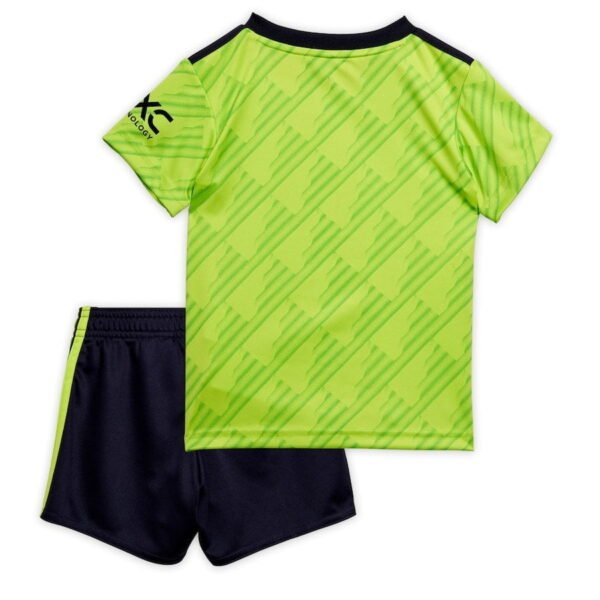 22/23 Kids Man U Third Kit - Image 2