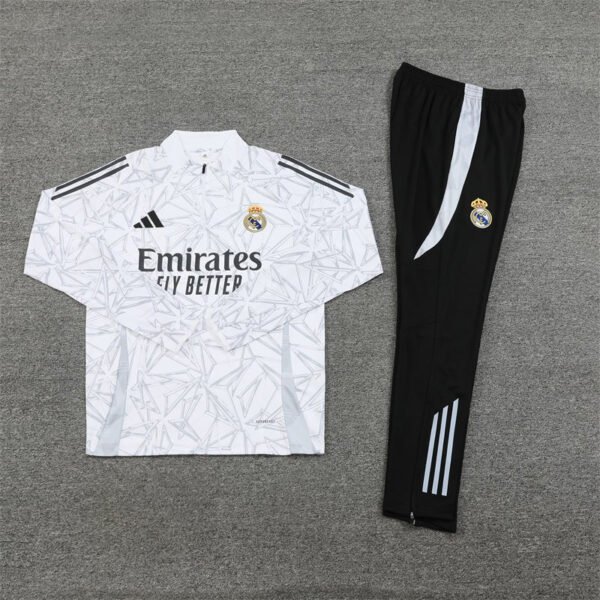 Real Madrid "White Armor" Premium Tracksuit - Image 14